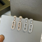 [MIRA]DORMEUSES MOVE UNO DIAMOND EARRINGS