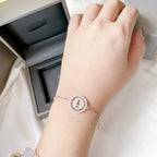[MIRA]MOVE PAVED DIAMOND BRACELET