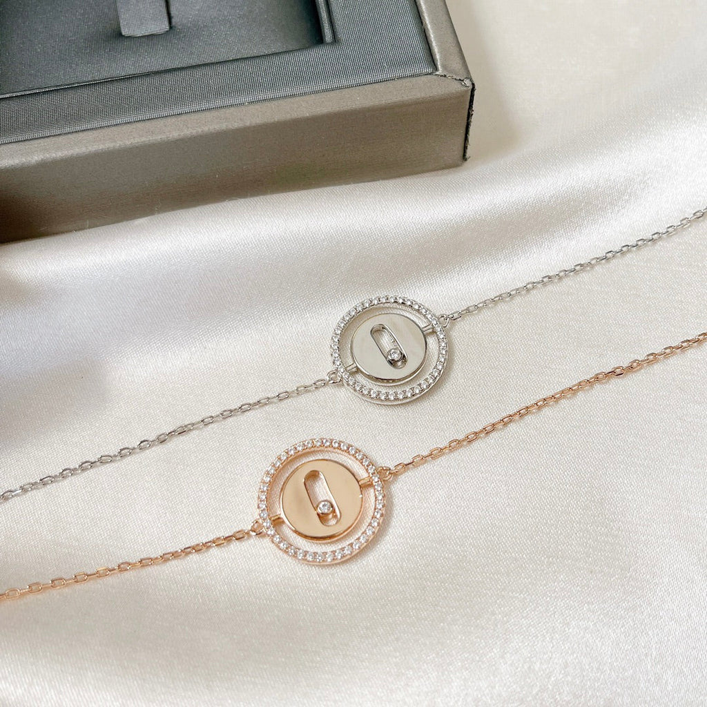 [MIRA]MOVE PAVED DIAMOND BRACELET
