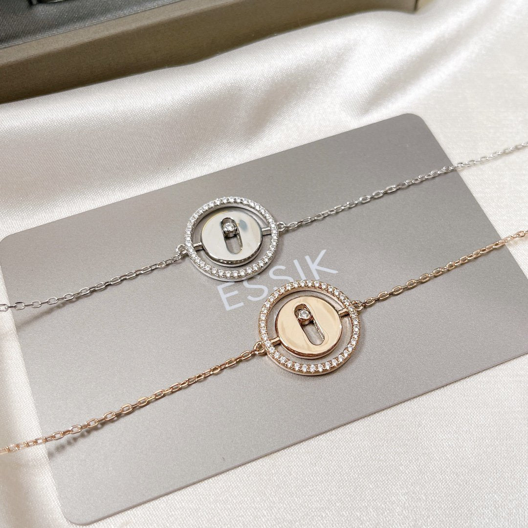 [MIRA]MOVE PAVED DIAMOND BRACELET