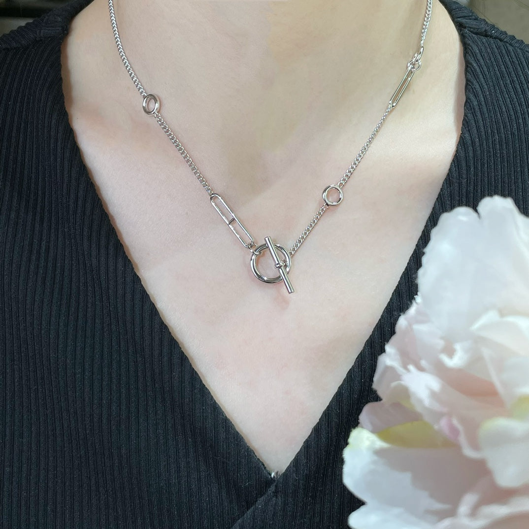 [MIRA]HM STERLING CHAINE D'ANCRE HEART