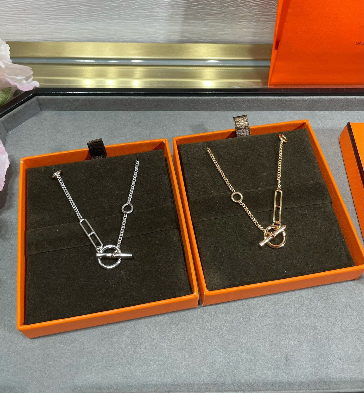 [MIRA]HM STERLING CHAINE D'ANCRE HEART