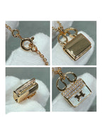 [MIRA]H CIRCE MOISSANITE PENDANT NECKLACE GOLD