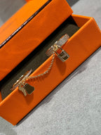 [MIRA]HM KELLY CLOCHETTE DOUBLE RING IN  WITH DIAMONDS
