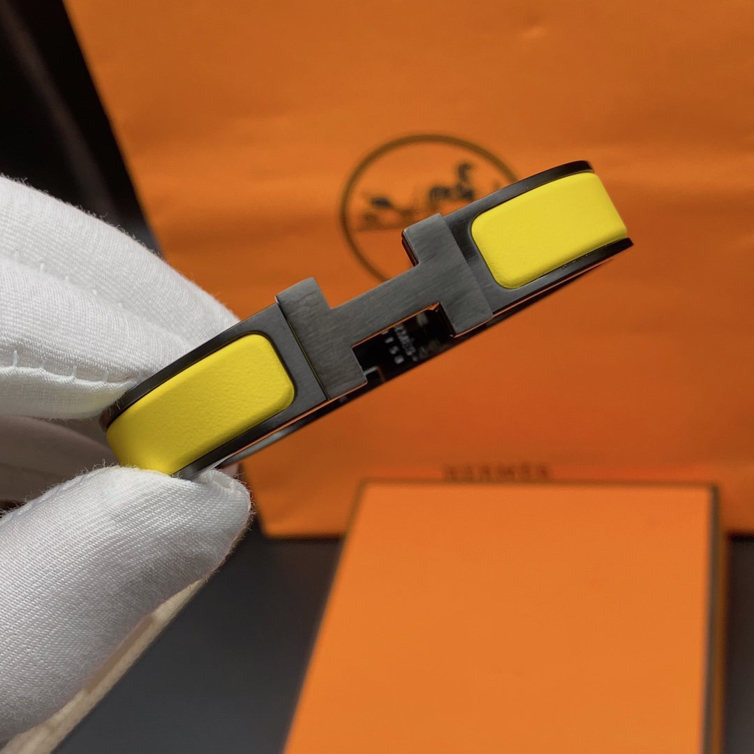[MIRA]CLIC HM SO BLACK YELLOW BRACELET