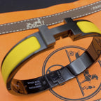 [MIRA]CLIC HM SO BLACK YELLOW BRACELET