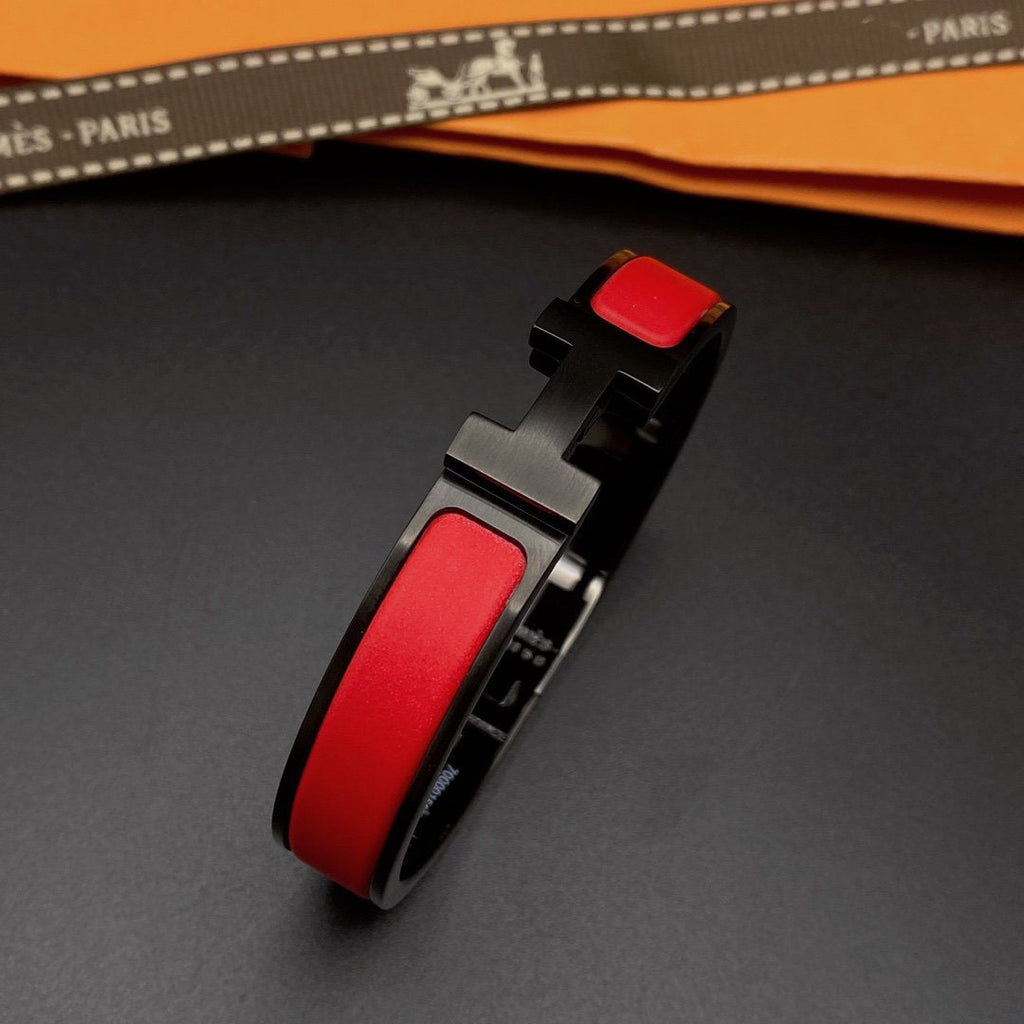 [MIRA]CLIC HM SO BLACK RED BRACELET