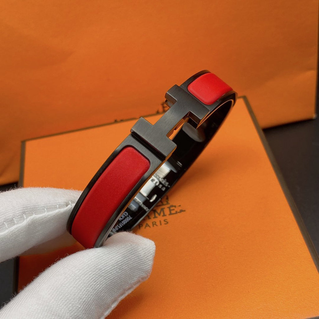 [MIRA]CLIC HM SO BLACK RED BRACELET