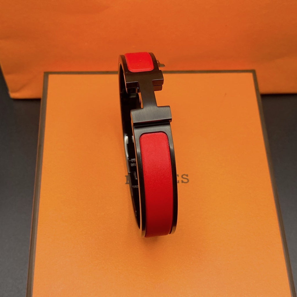 [MIRA]CLIC HM SO BLACK RED BRACELET