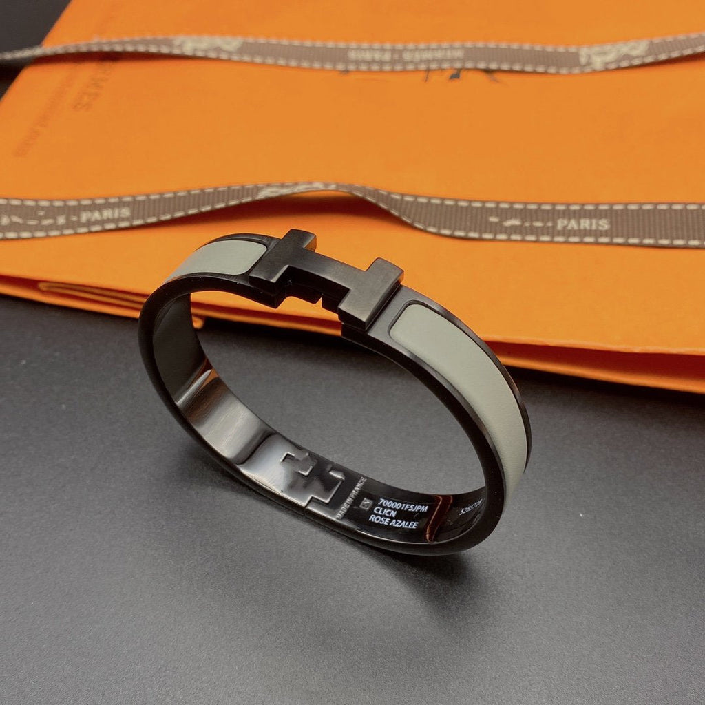 [MIRA]CLIC HM SO BLACK GREY BRACELET