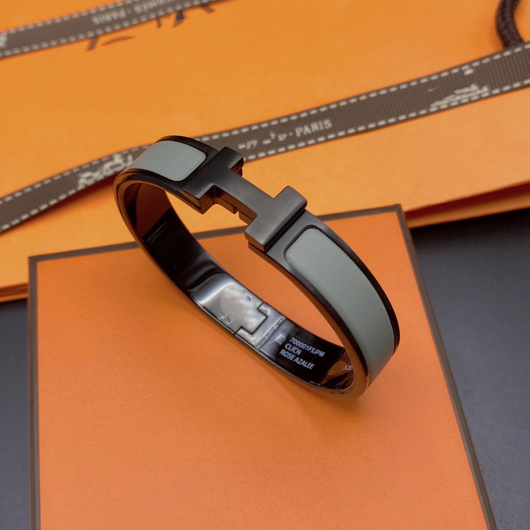 [MIRA]CLIC HM SO BLACK GREY BRACELET