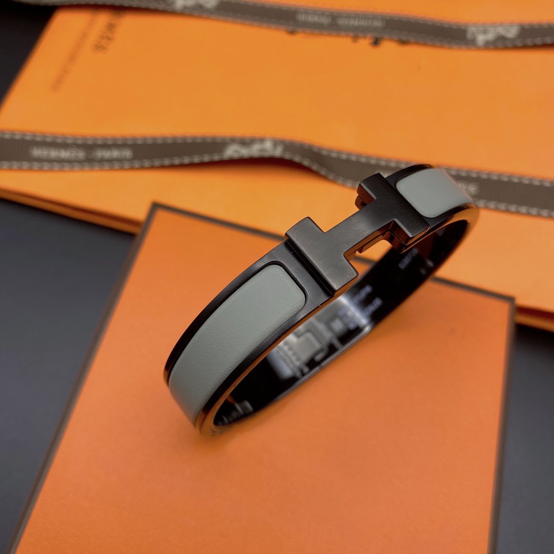 [MIRA]CLIC HM SO BLACK GREY BRACELET