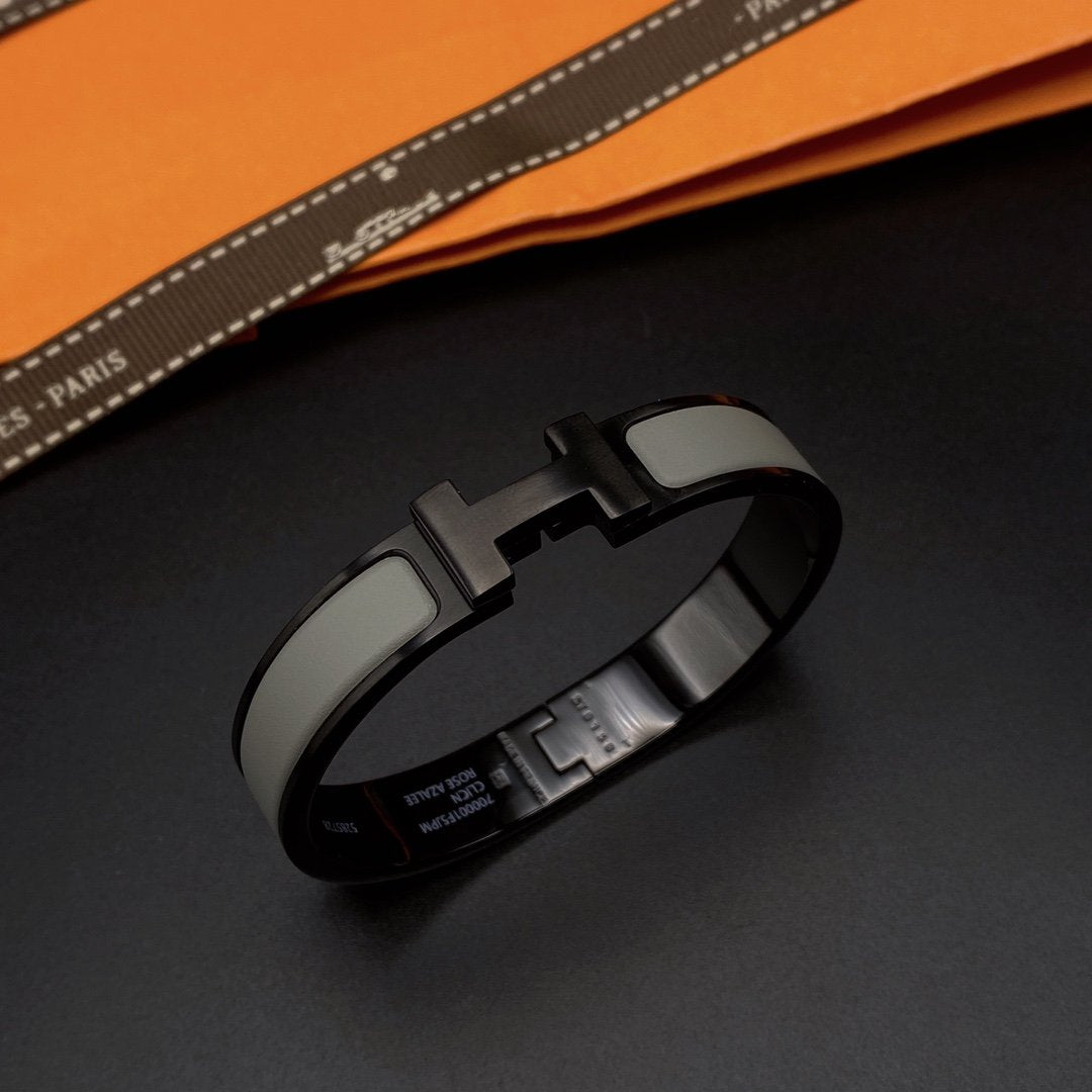 [MIRA]CLIC HM SO BLACK GREY BRACELET