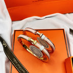 [MIRA]CLASSIC HM CLIC  PINK 8MM ENAMEL BRACELET