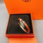 [MIRA]CLASSIC HM CLIC RED 8MM ENAMEL BRACELET