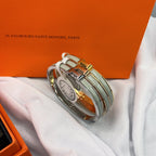 [MIRA]CLASSIC HM CLIC GREEN 8MM ENAMEL BRACELET