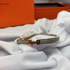 [MIRA]CLASSIC HM CLIC GREEN 8MM ENAMEL BRACELET