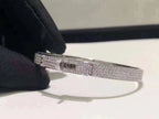 [MIRA]HM KELLY BRACELET IN SILVER AND FULL PAVE DIAMOND