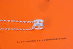 [MIRA]HM NECKLACE H LETTER OVAL SERIES