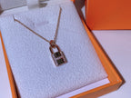 [MIRA]HM ADVANCED NICHE LOCK HEAD NECKLACE DIAMONDS