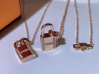 [MIRA]HM ADVANCED NICHE LOCK HEAD NECKLACE DIAMONDS