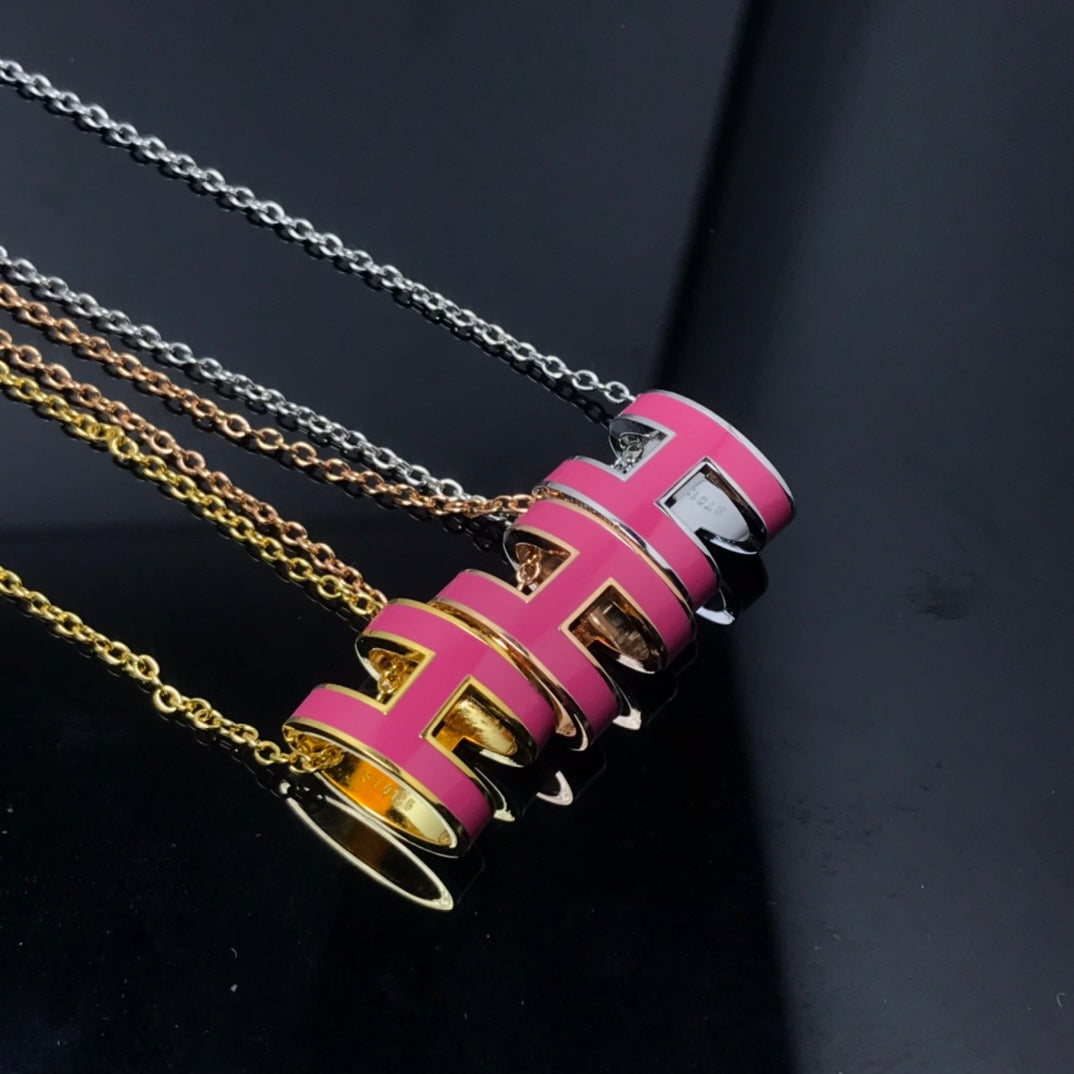 [MIRA]H NECKLACE PINK