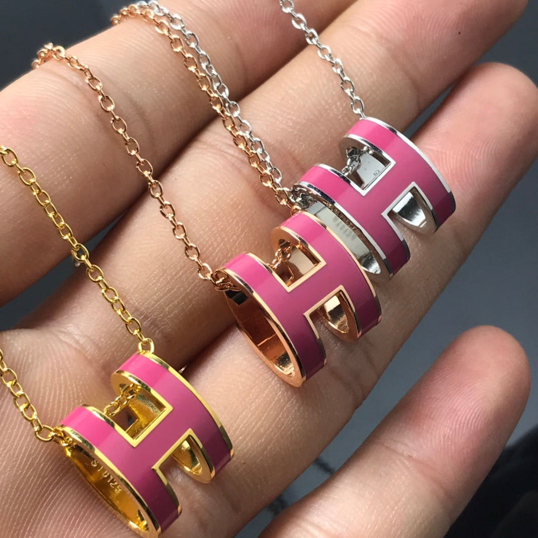 [MIRA]H NECKLACE PINK