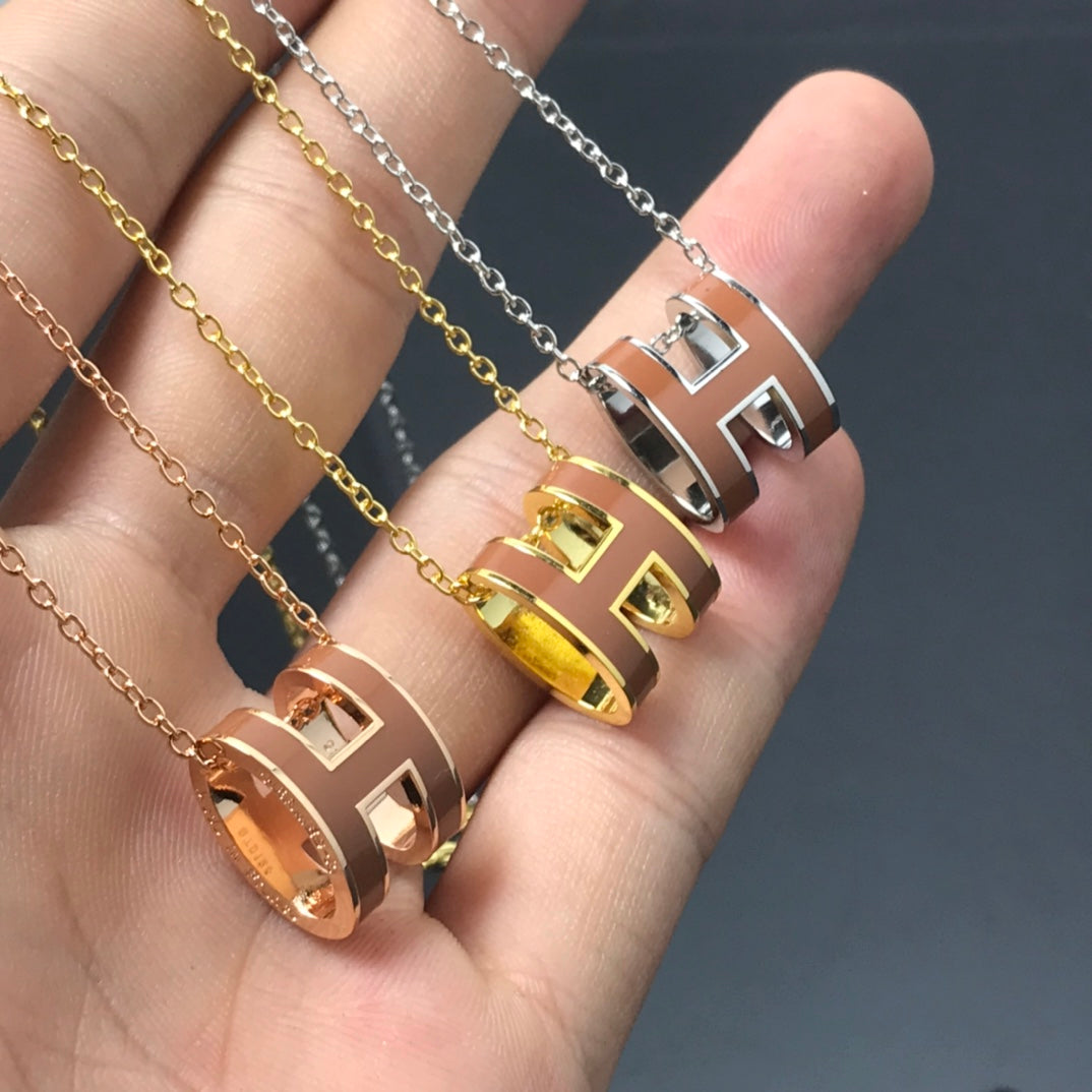 [MIRA]H NECKLACE BROWN