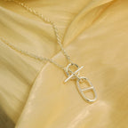 [MIRA]HM CHAINE D'ANCRE PENDANT NECKLACE STERLING SILVER