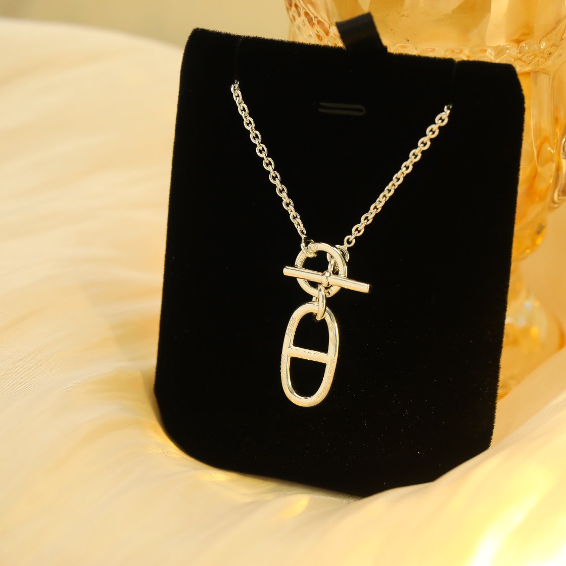 [MIRA]HM CHAINE D'ANCRE PENDANT NECKLACE STERLING SILVER