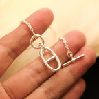 [MIRA]HM CHAINE D'ANCRE PENDANT NECKLACE STERLING SILVER