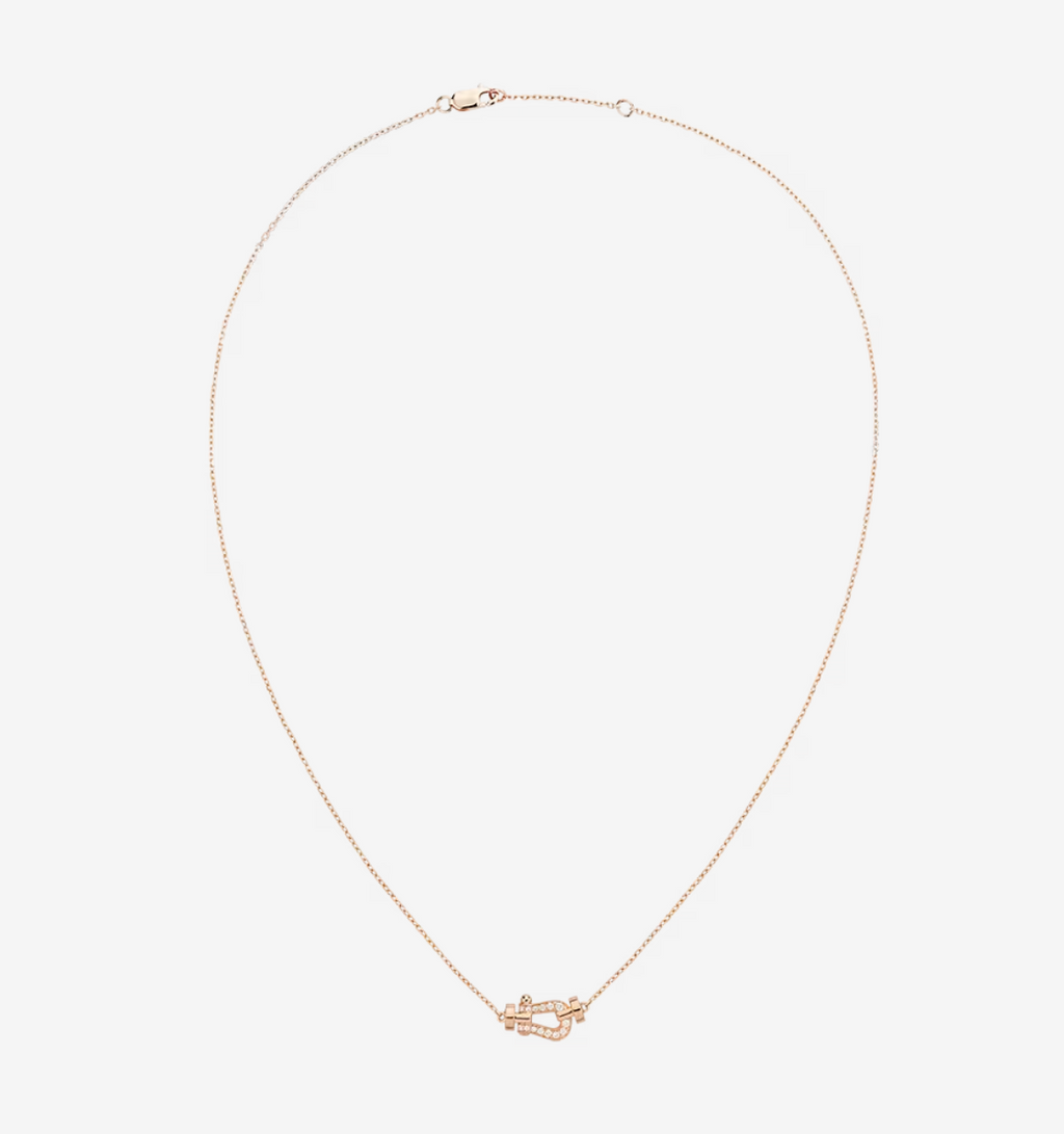 [MIRA]FORCE 10 DIAMOND PINK GOLD NECKLACE MINI MODEL