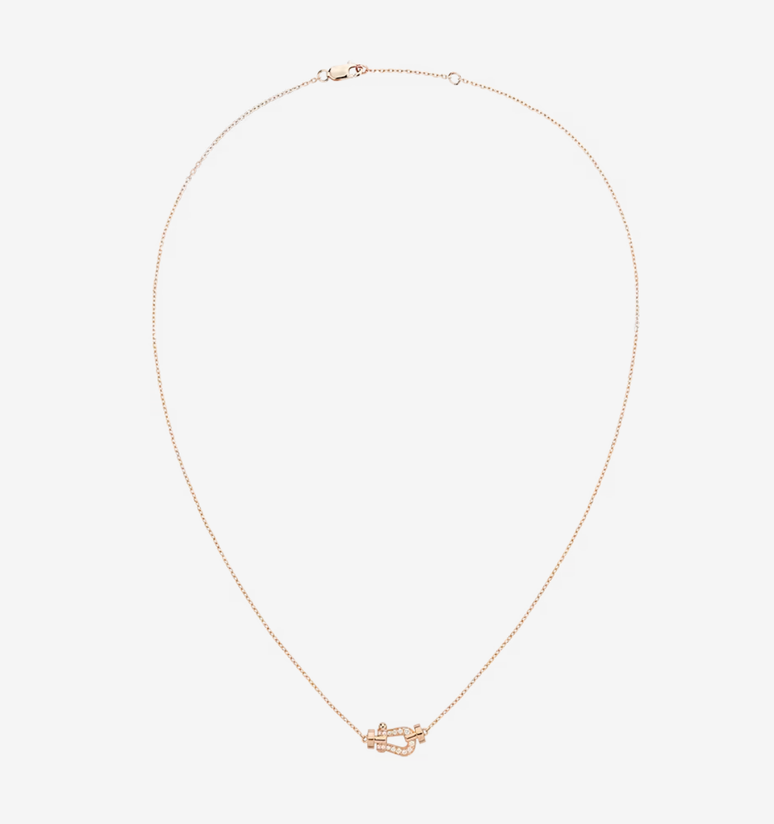 [MIRA]FORCE 10 DIAMOND PINK GOLD NECKLACE MINI MODEL