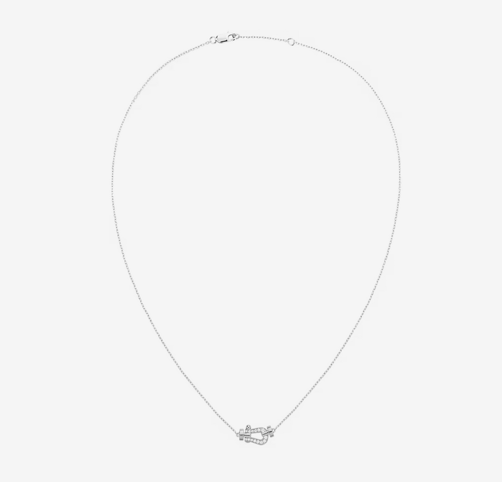 [MIRA]FORCE 10 DIAMOND SILVER NECKLACE MINI MODEL
