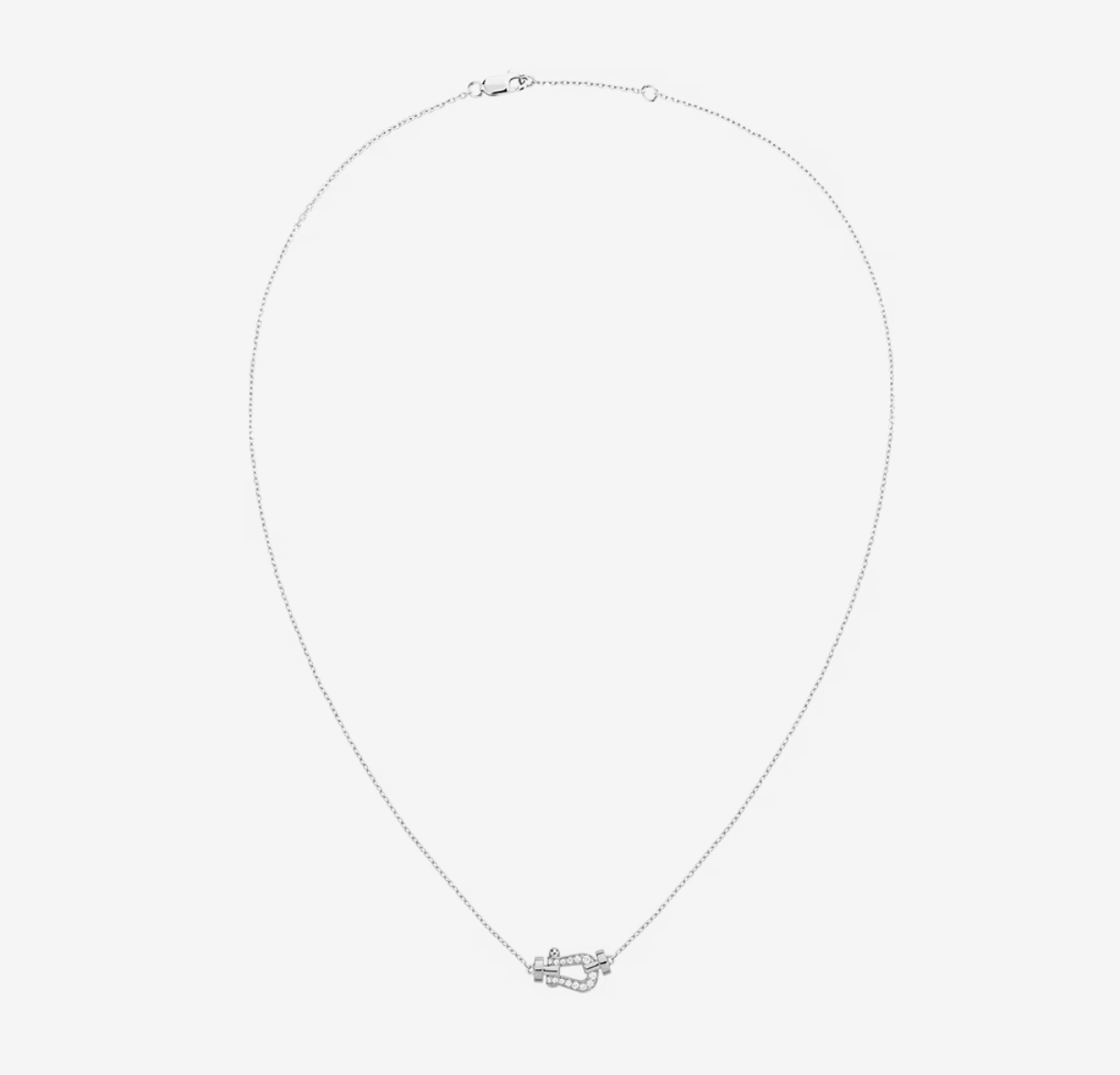[MIRA]FORCE 10 DIAMOND SILVER NECKLACE MINI MODEL