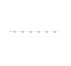 [MIRA]CLOVER 6 MOTIF SILVER DIAMOND BRACELET