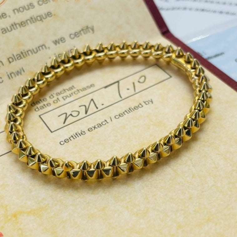 [MIRA]CLASH GOLD BRACELET