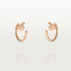 [MIRA]JUSTE EARRINGS 12.75MM PINK GOLD DIAMOND