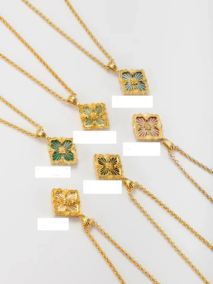 [MIRA] B.C.L SMALL SIZE ENAMEL NECKLACE£¨Various colors)