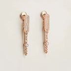 [MIRA]CHAINE CHAOS DIAMOND DROP EARRINGS
