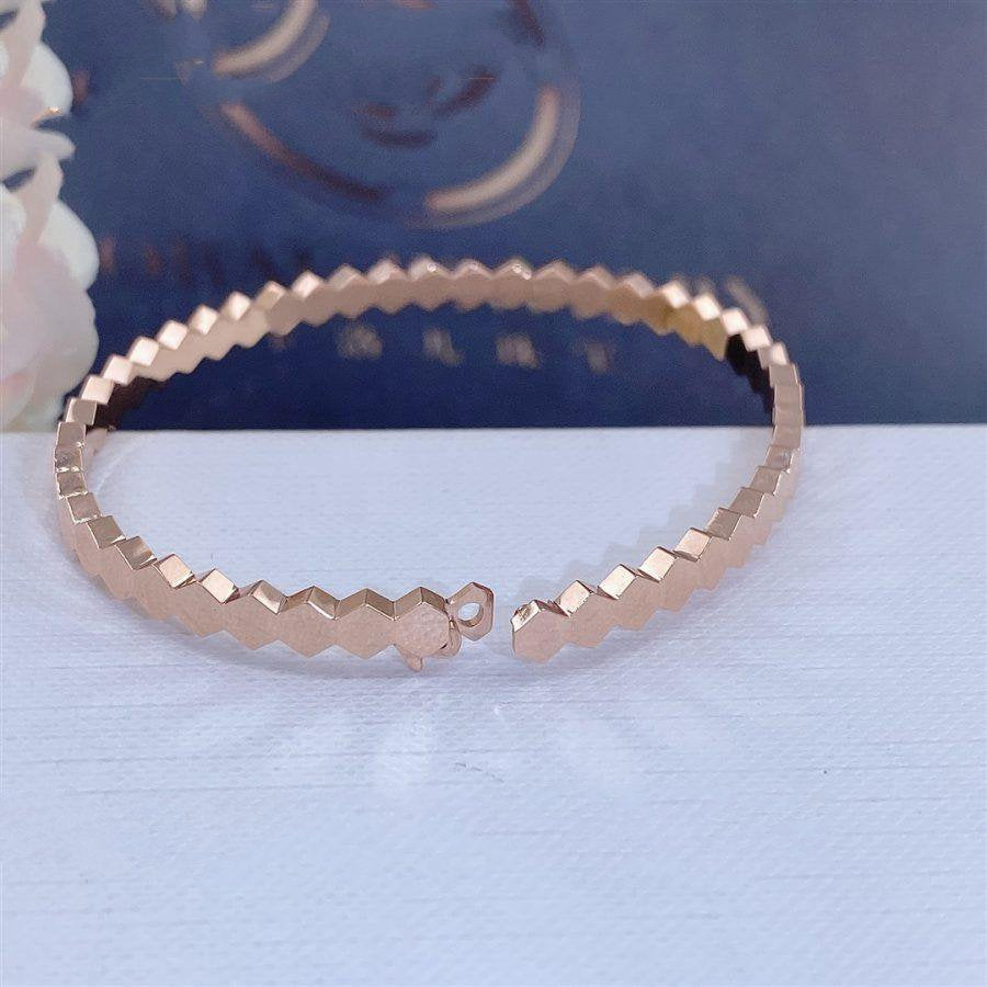 [MIRA]BEE LOVE PINK GOLD BRACELET