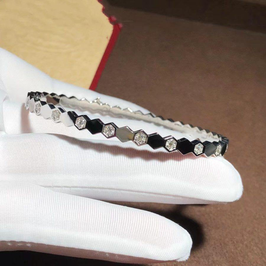 [MIRA]BEE LOVE SILVER DIAMOND BRACELET