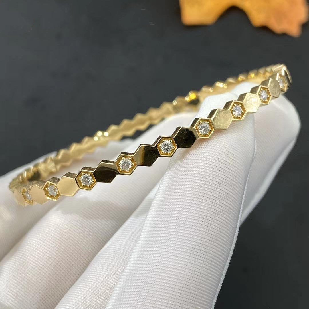 [MIRA]BEE LOVE GOLD DIAMOND BRACELET