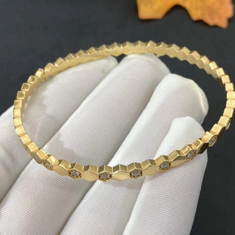[MIRA]BEE LOVE GOLD DIAMOND BRACELET