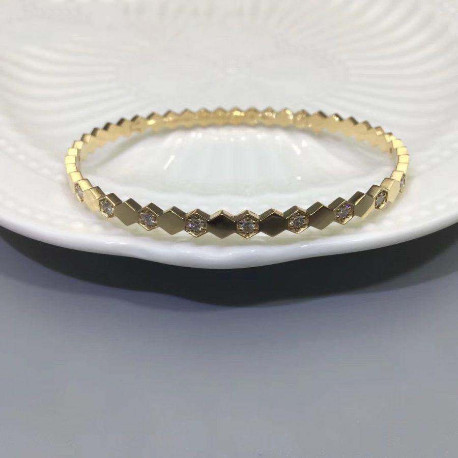 [MIRA]BEE LOVE GOLD DIAMOND BRACELET