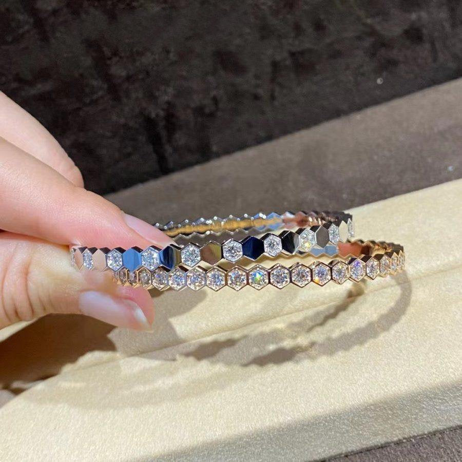 [MIRA]BEE LOVE GOLD BRACELET FULL DIAMOND
