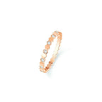 [MIRA]BEE LOVE RING PINK GOLD DIAMOND