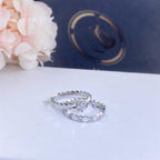 [MIRA]BEE LOVE RING SILVER 1 DIAMOND