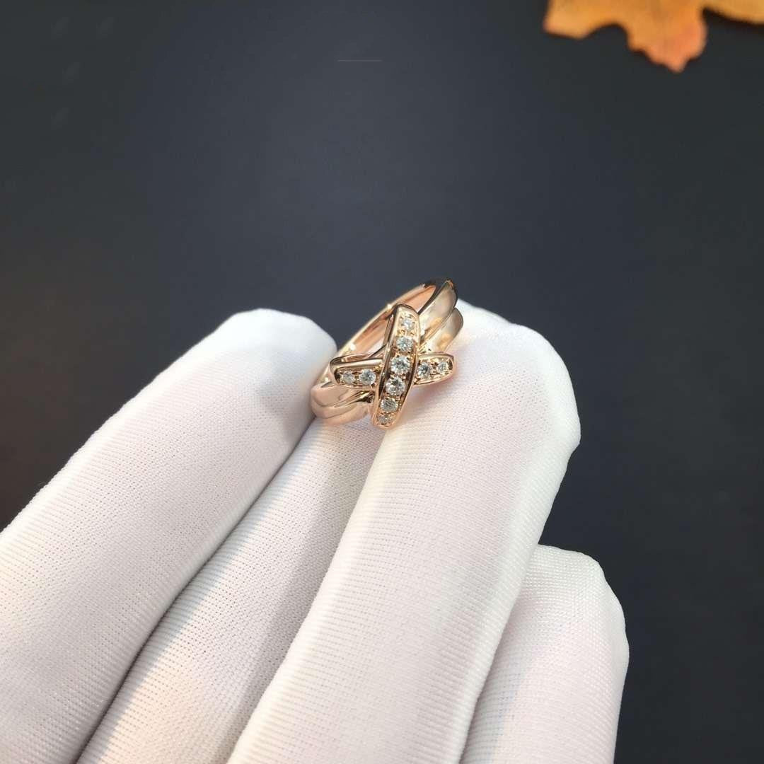 [MIRA]JEUX DE PINK GOLD DIAMOND RING