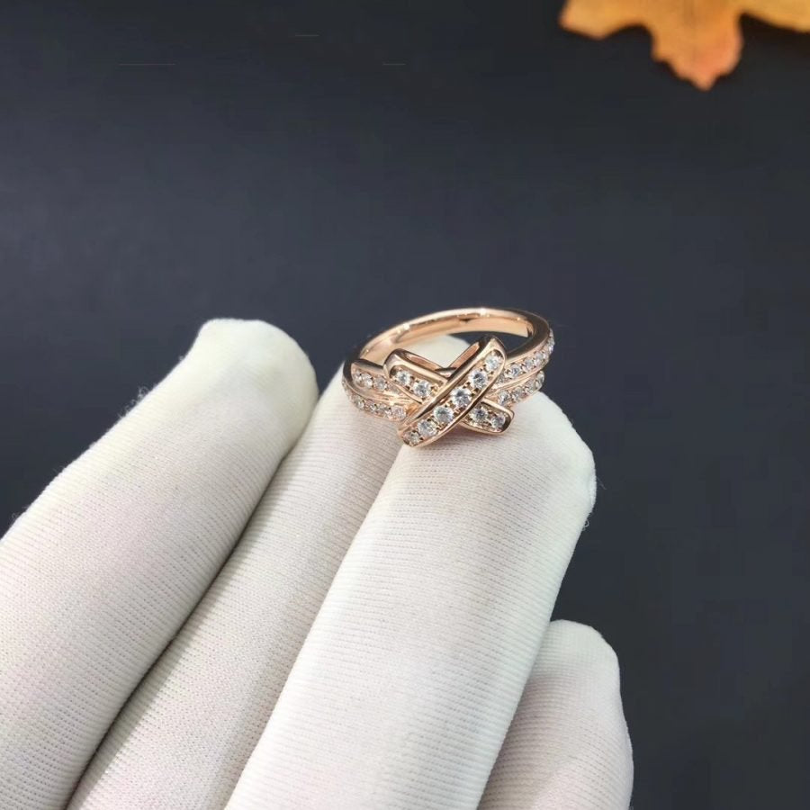 [MIRA]JEUX DE RING PINK GOLD DIAMOND